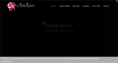 Desktop Screenshot of labelleentree.com